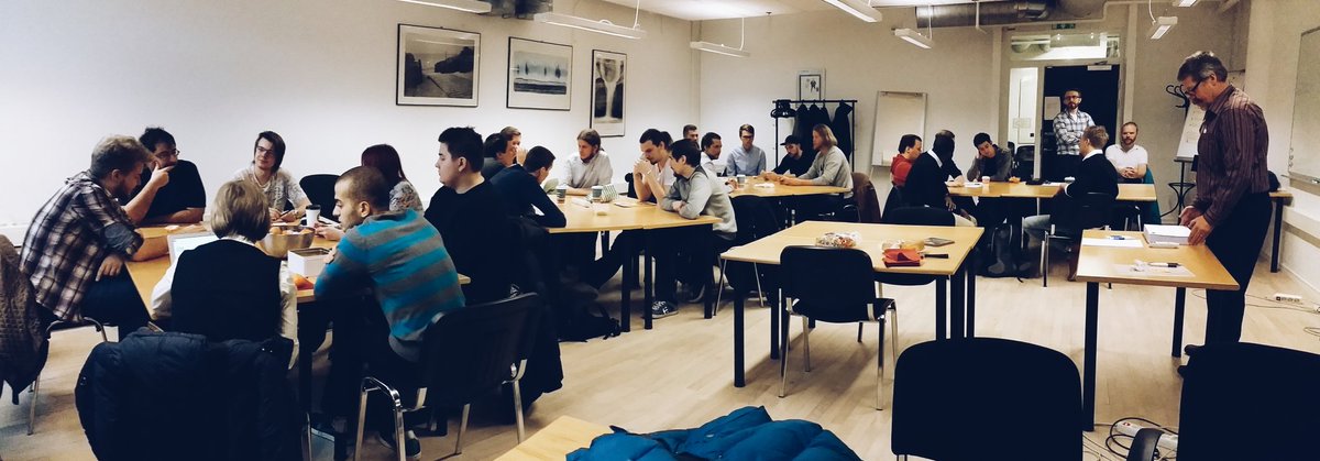 MartinNilsson8's tweet photo. My students at #YHTest are graduating today! They have been studying intensively
 during 1,5 years! Good work all! https://t.co/9rD4nXHL6L