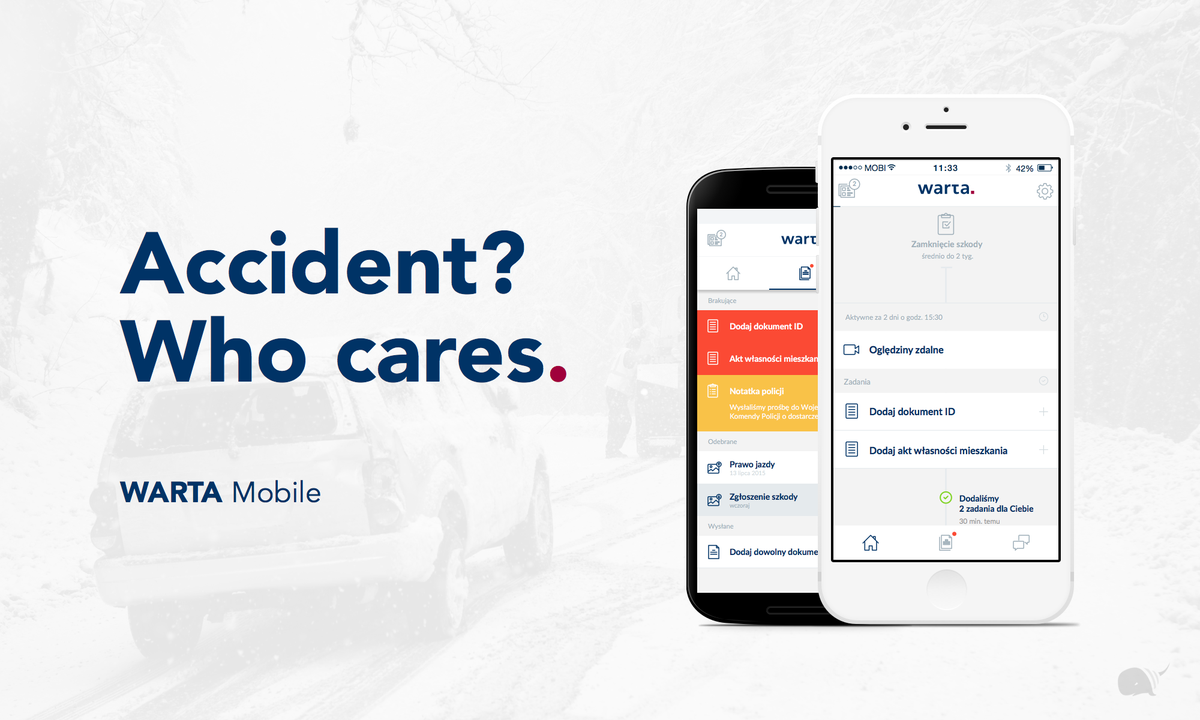 mobee_dick's tweet photo. Our new baby,#Warta Mobile, a first mobile claim settlement #app on a Polish market,was just launched! #android #ios https://t.co/mbUzW0gNKI
