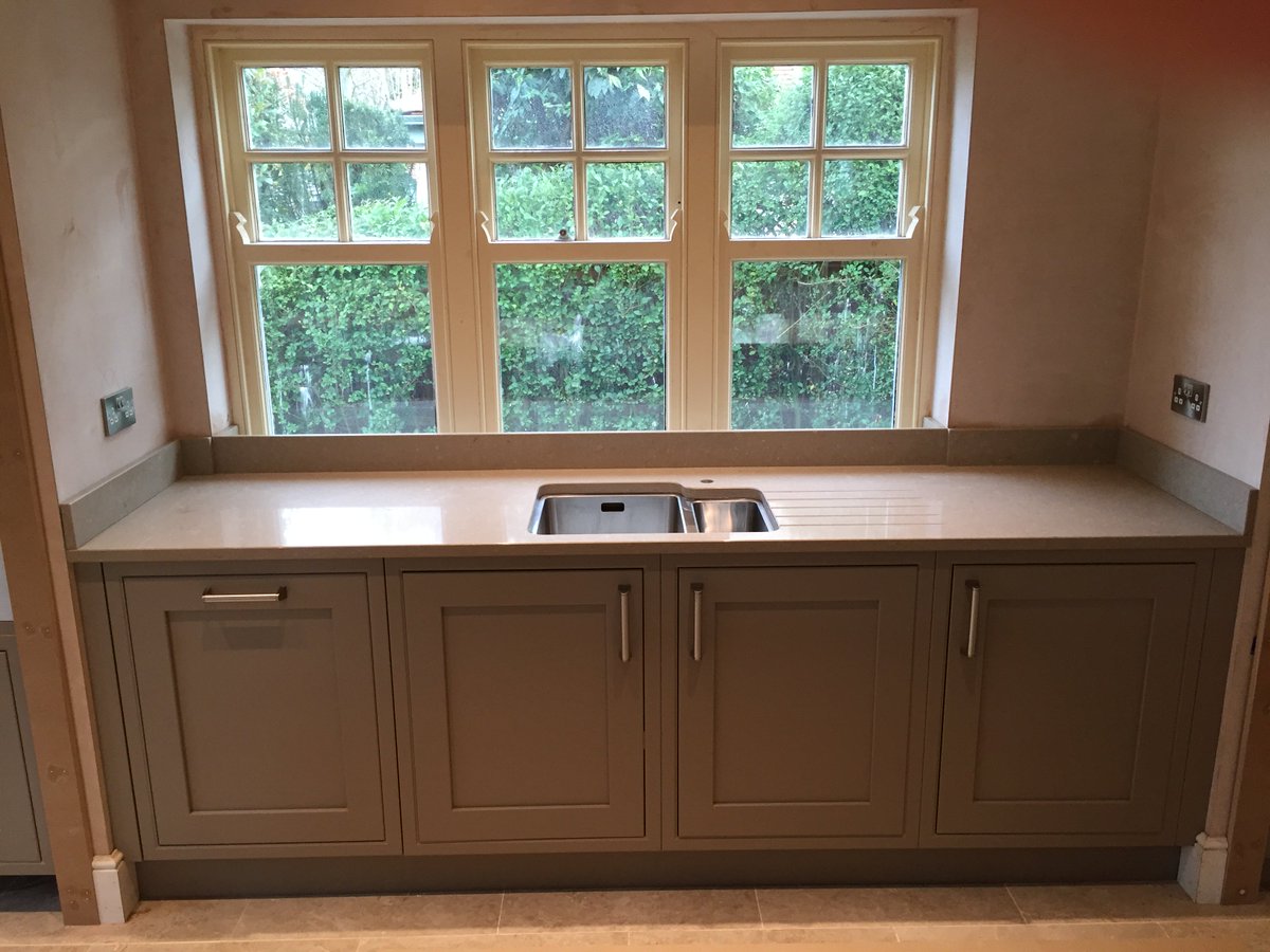 belgraviastone's tweet photo. @CaesarstoneUK  another installation - quality material with Shiitake quartz #colour2015 https://t.co/RMYDnhvr2j