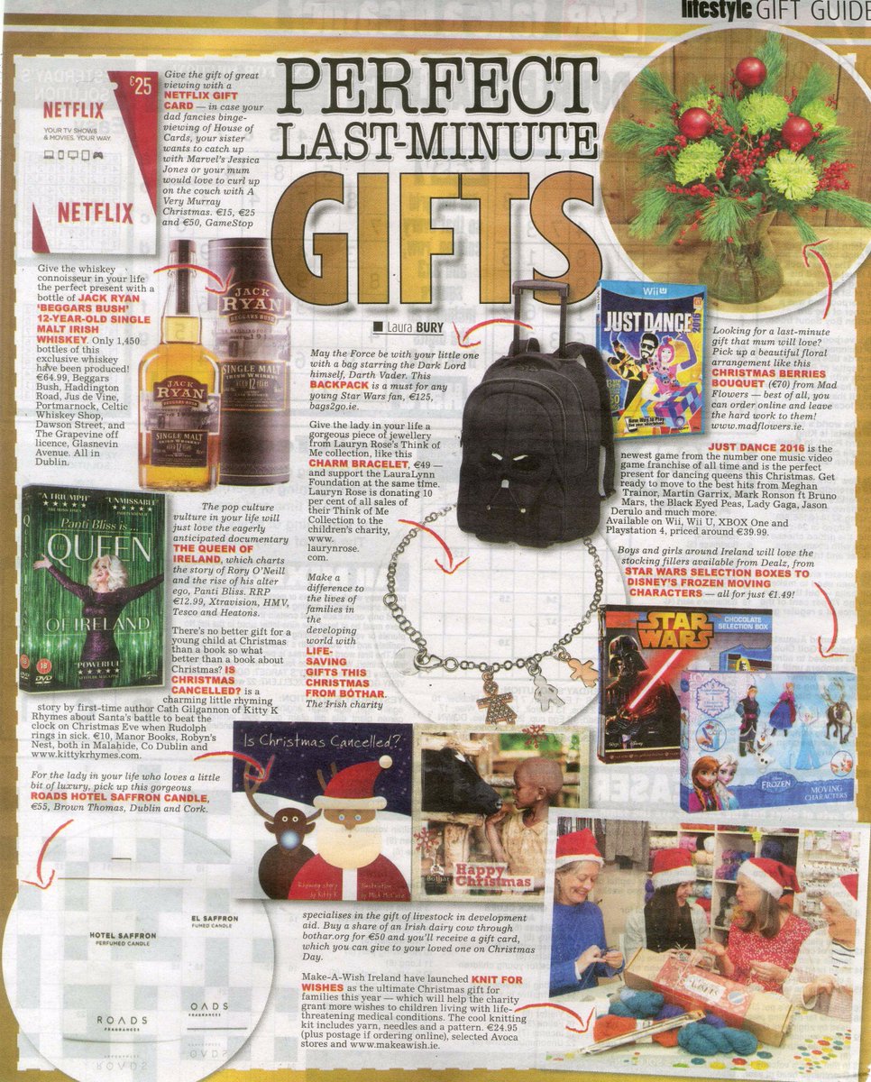roadsgroup's tweet photo. ROADS Candles featured in The Star’s last minute gift guide. Available now in @brownthomas. #ROADSGroup https://t.co/aeK0Yal5Ea