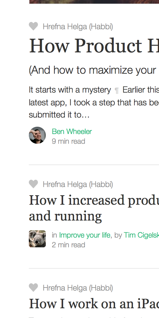 HrefnaHelga's tweet image. My @Medium daily digest now shows me the articles that I liked yesterday #algorithmmagic