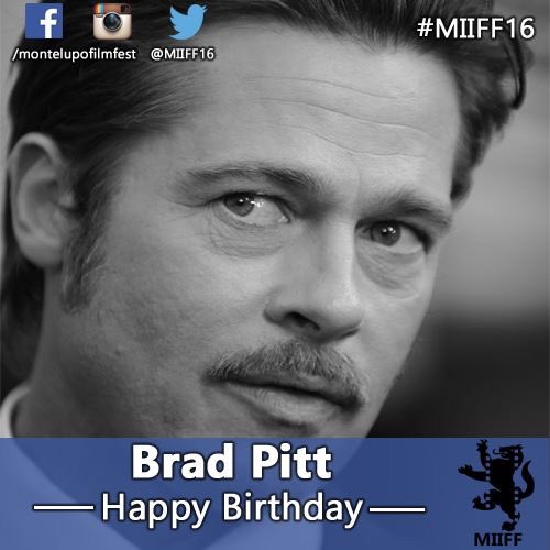 Tanti auguri a Brad Pitt!

Happy Birthday to Brad Pitt! Movies: Fury, Fight Club, Seven, Troy 