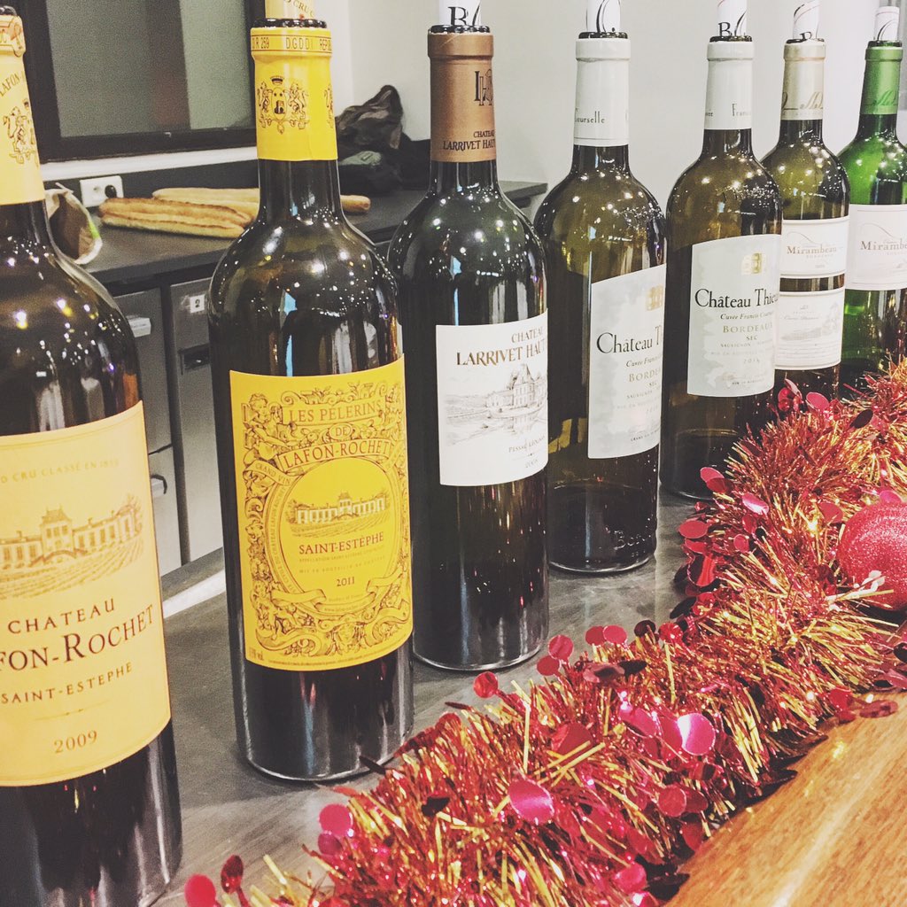 Thanks for welcoming us #ens with <a href="/BORDEAUXOXYGENE/">BORDEAUX OXYGENE</a> for a great #masterclass ! #winetasting