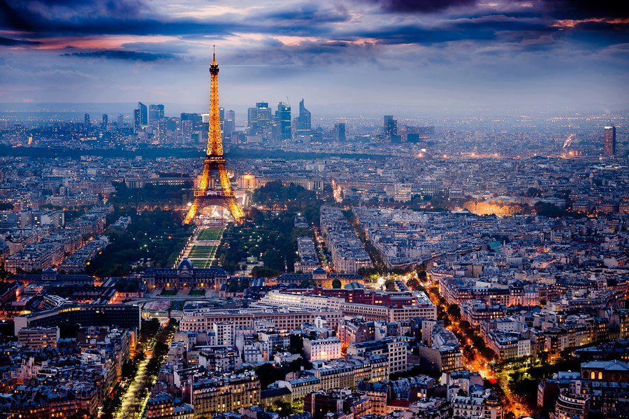Paris: an aerial view