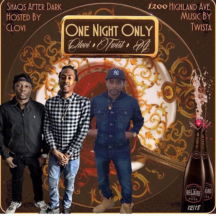 djtwistaRunemup's tweet image. TONIGHT THO #ONO2 AT SHAQS AFTER DARK #CLOVIXTWIST FT AJAXX X @JiggyJust ALL IN ONE NIGHT U DONT WANT TO MISS DIS💪🏽