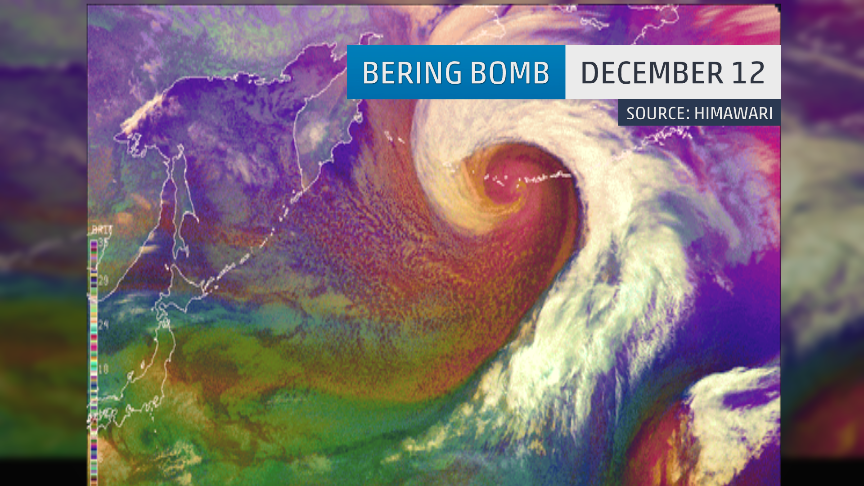 KathrynProciv's tweet photo. Still in awe of the #BeringBomb last weekend. Collection of satellite images! @ReynoldsWolf @JimCantore @JenCarfagno https://t.co/lzku5lEP12