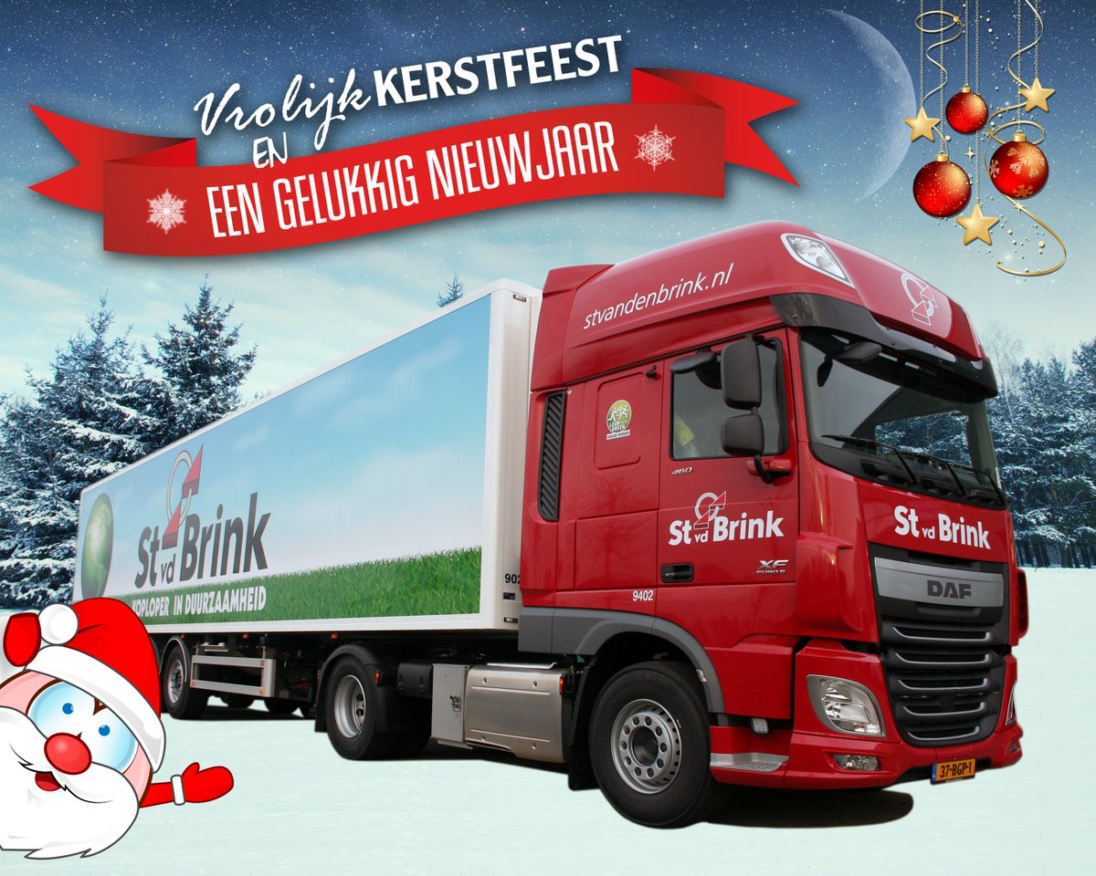 St vd Brink wenst u prettige #kerstdagen en een gelukkig en gezond #nieuwjaar