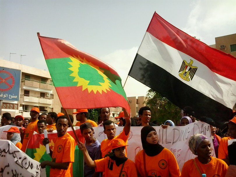 JawarMohammed's tweet photo. #OromoProtests #TPLF thinks they can clamp down easy. Our roots reach deep. All the way downstream.  No to #GERD https://t.co/PTQRxtLrr8
