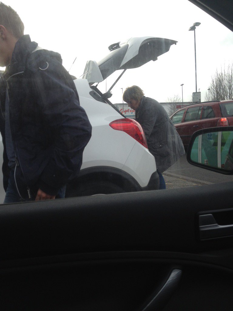 CHalliday40's tweet photo. #selfish #family #parking in the #disabled space outside #marks&amp;spencer #longwell green  #wankers https://t.co/IPt7I9XMln