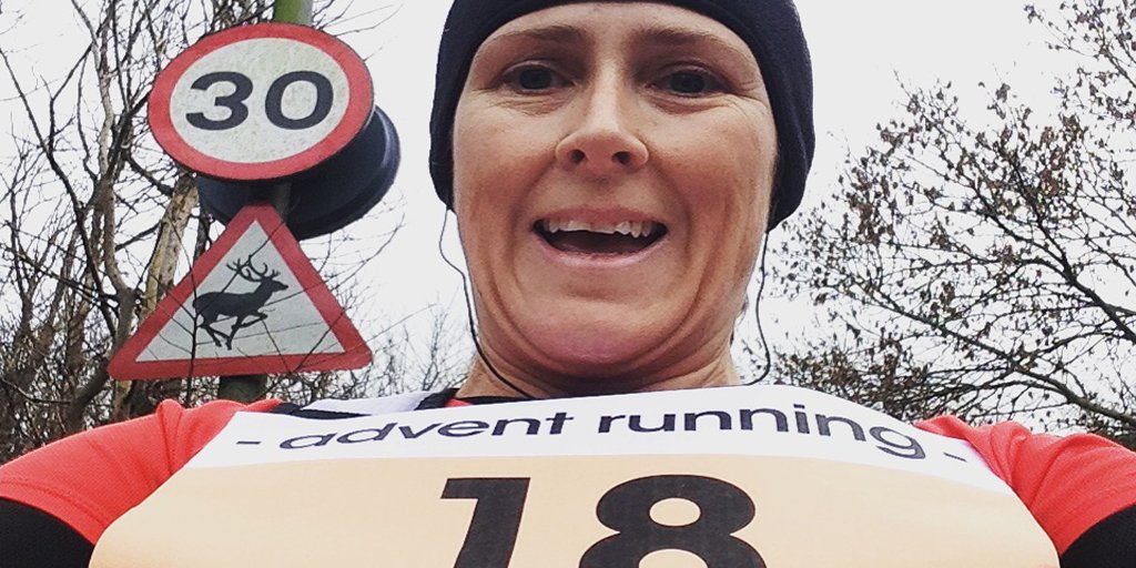 mels_posts's tweet image. Day 18 @adventrunning - Reindeer?! 😀 #adventrunning #boostlondon #runforsprouts #25in25