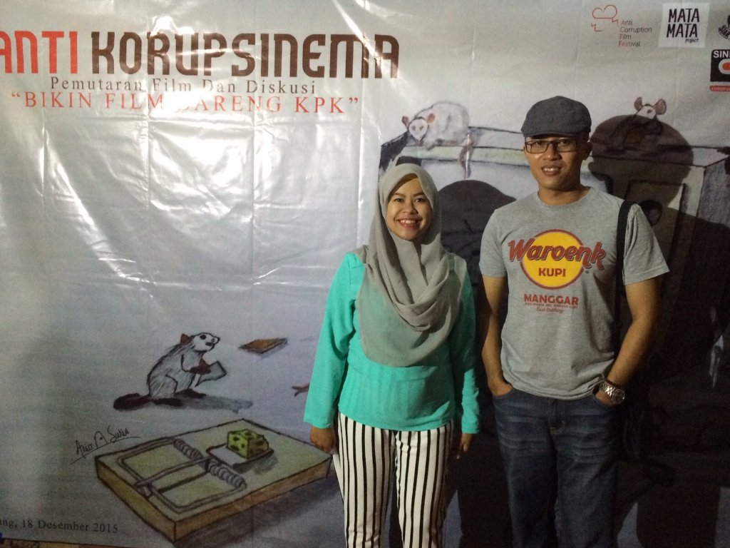 arynugroho's tweet photo. Ketemu ama Tinuk di Antikorupsinema Malang @acffest @filmtinuk @aprilingga https://t.co/Hh15rDV72u