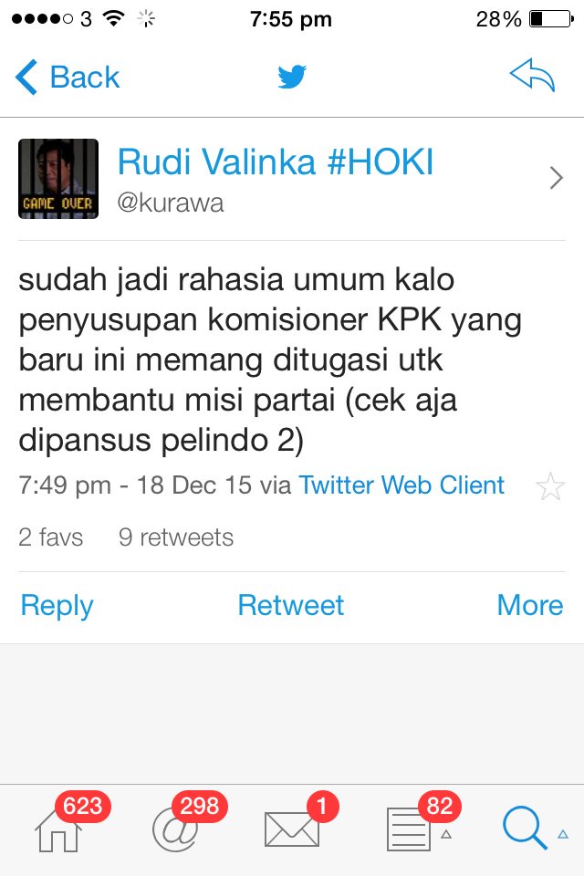 PartaiSocmed's tweet photo. Orang kl panik memang tak bisa mikir ya? Ini kan masih pimpinan dul. Pimpinan baru dilantik saja belum. @kurawa https://t.co/hAsKJJxZ7X