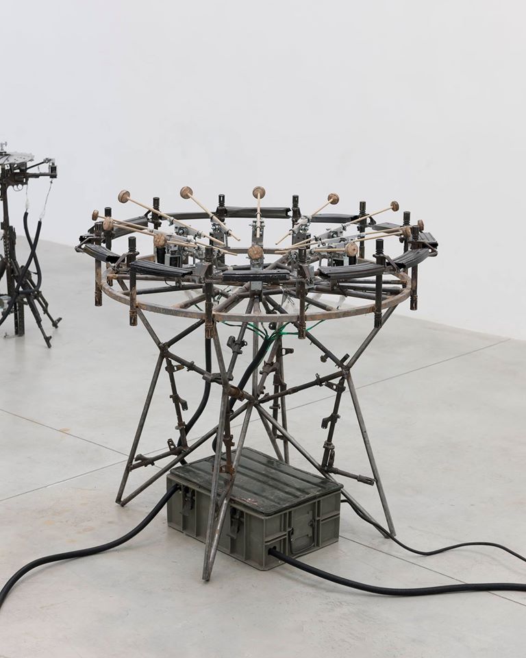 Mexican artist Pedro Reyes turns weapons into musical instruments (via <a href="/CreatorsProject/">Creators</a>). j.mp/1ZdqSdB