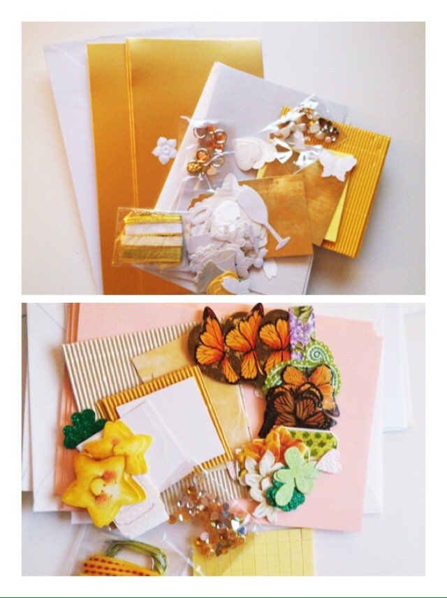 Why so little tweeting today ? Distracted by latest #peachandleach joiner Candice de Ruiter's DIY #cardset !