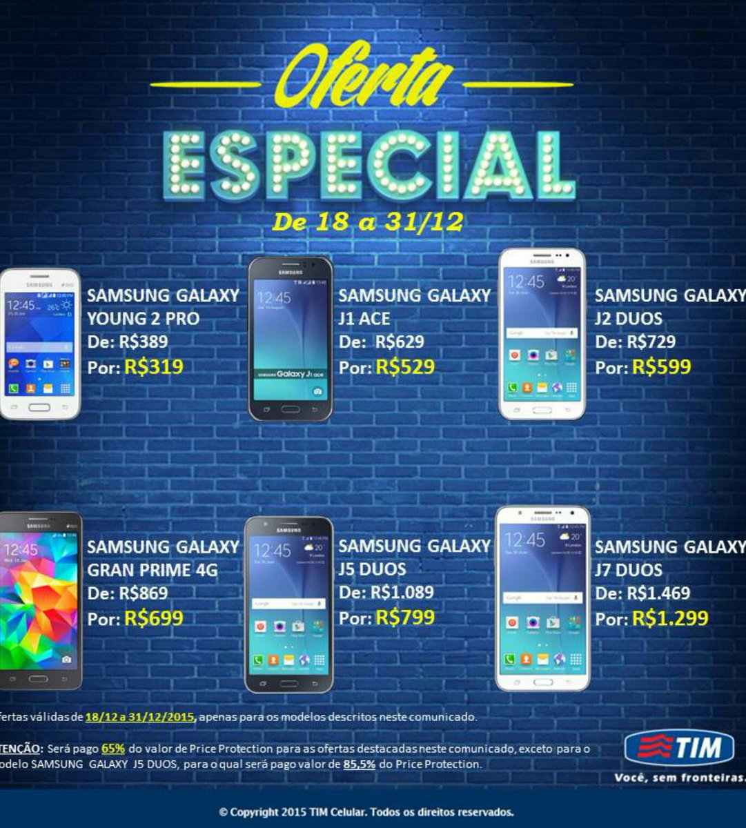 GraBerlezi's tweet photo. Galera!! Todos por dentro das ofertas?!? Tem para todos os gostos!! #NatalTim https://t.co/8HtkXCmlvz