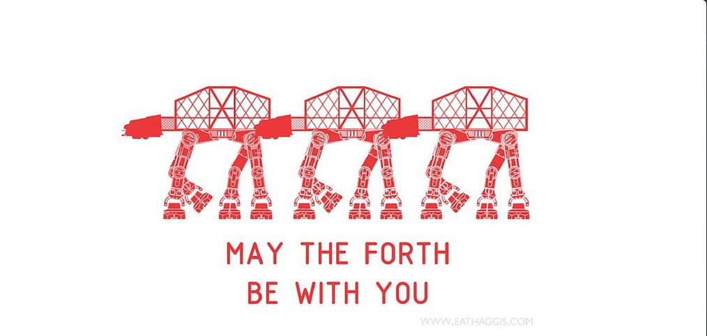 Scottish company <a href="/eat_haggis/">Eat Haggis</a> feels the Forth with Star Wars design thesun.uk/6018BpWTA