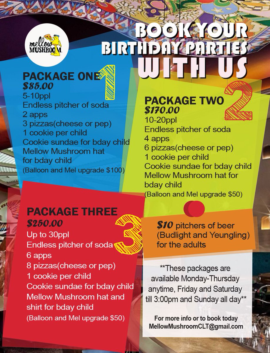 MMBallantyne's tweet image. Send us a message to learn more about booking your next birthday party with us!