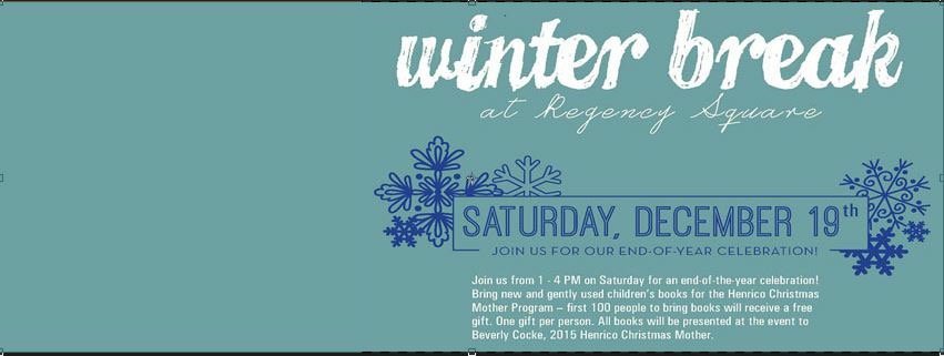 Join us <a href="/HenricoCM/">HenricoChristmasMom</a> for  Regency Square Mall's Winter Party tomorrow!