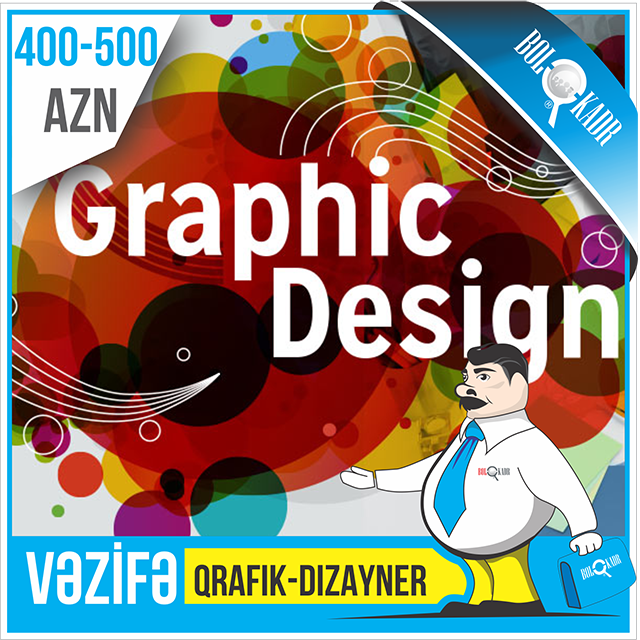 VAKANSIYA –– Qrafik-dizayner

MÜRACİƏT ÜÇÜN LİNK ––> goo.gl/iEGyi7