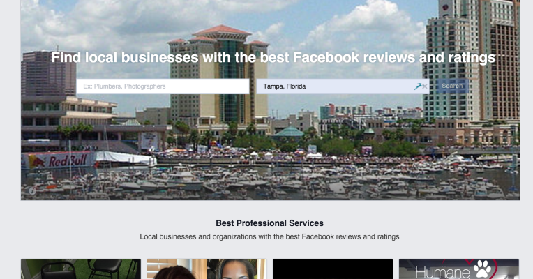 BlendLSM's tweet image. Facebook Takes On Angie’s List And Yelp With New Site For… buff.ly/1Qro6Qr #localsem #reviews