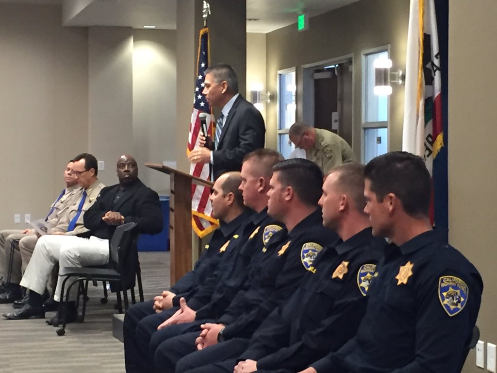 CHP_HQ's tweet photo. The were plenty of PUParazzi on hand for today's CHP K9 graduation. https://t.co/doDVWQw8Ps
