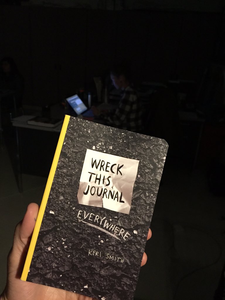 seenarich's tweet image. When your campus BFF buys you a portable Wreck this Journal!! #edjoy @davidtedu Thanks @moconnorvvhs 🙌🏼🙌🏼