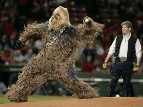Billyssportsbar's tweet photo. Wookie of the year. https://t.co/90mDVzaAZp