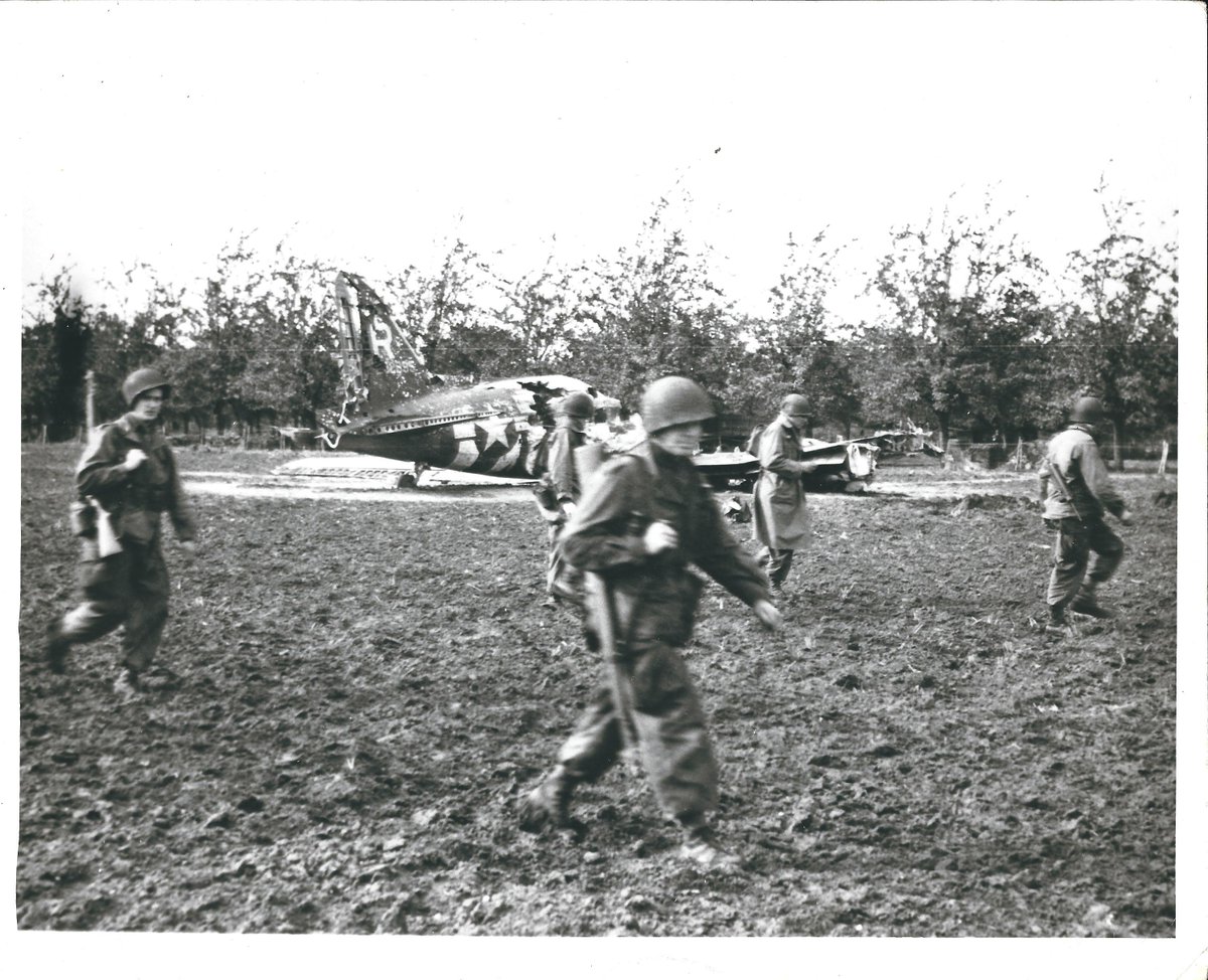 Men from the 101st Airborne Division in #Holland, 1944. #WWII
