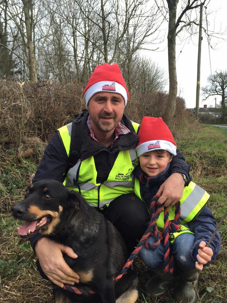 BoncePR's tweet photo. Goodbye Helmdon, we're #walkinghomeforchristmas https://t.co/tprJK9aeel