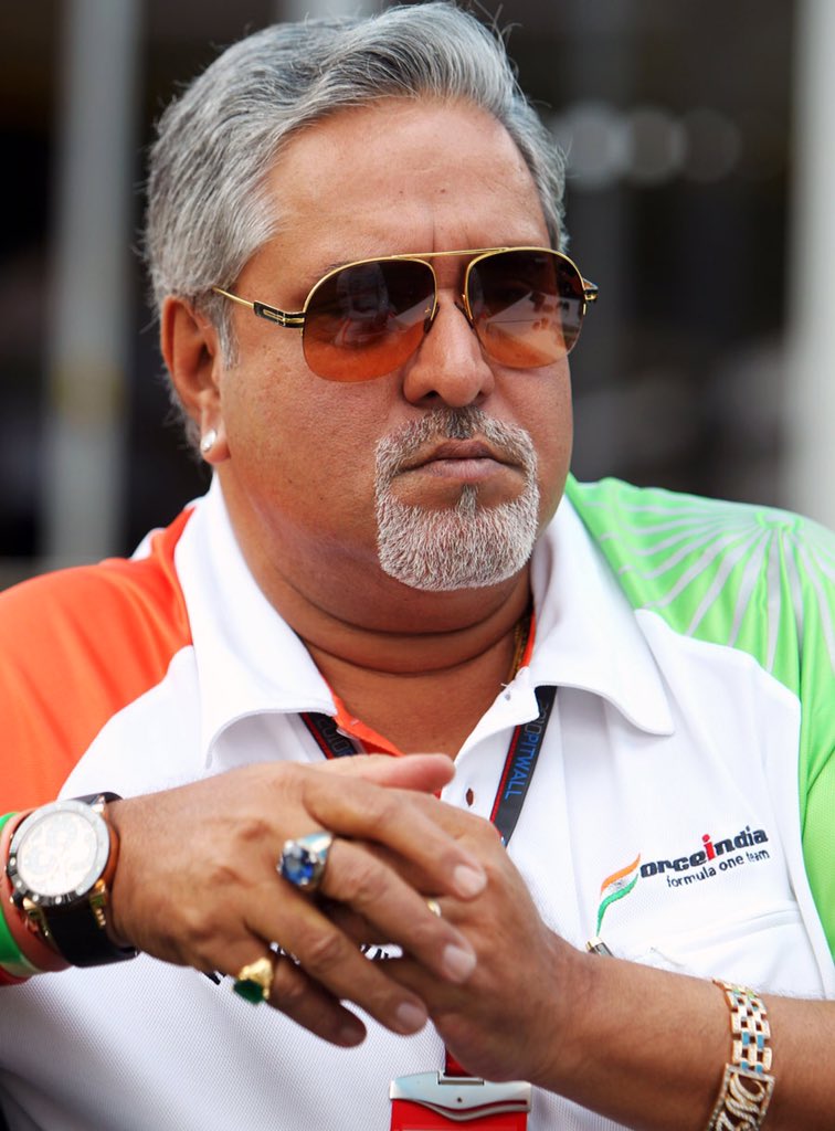 Born 1955: Indian billionaire & Owner/ Team Manager Vijay Mallya - Happy Birthday!  