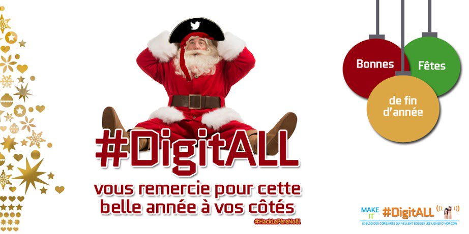 makeitdigitall's tweet photo. Ho Ho Ho ! 🎅 Toute la team  #DigitALL vous souhaite un Noël rempli de magie ✨ 
et plein de fun sous le sapin ! 🎄 https://t.co/YSQb9WKsqI