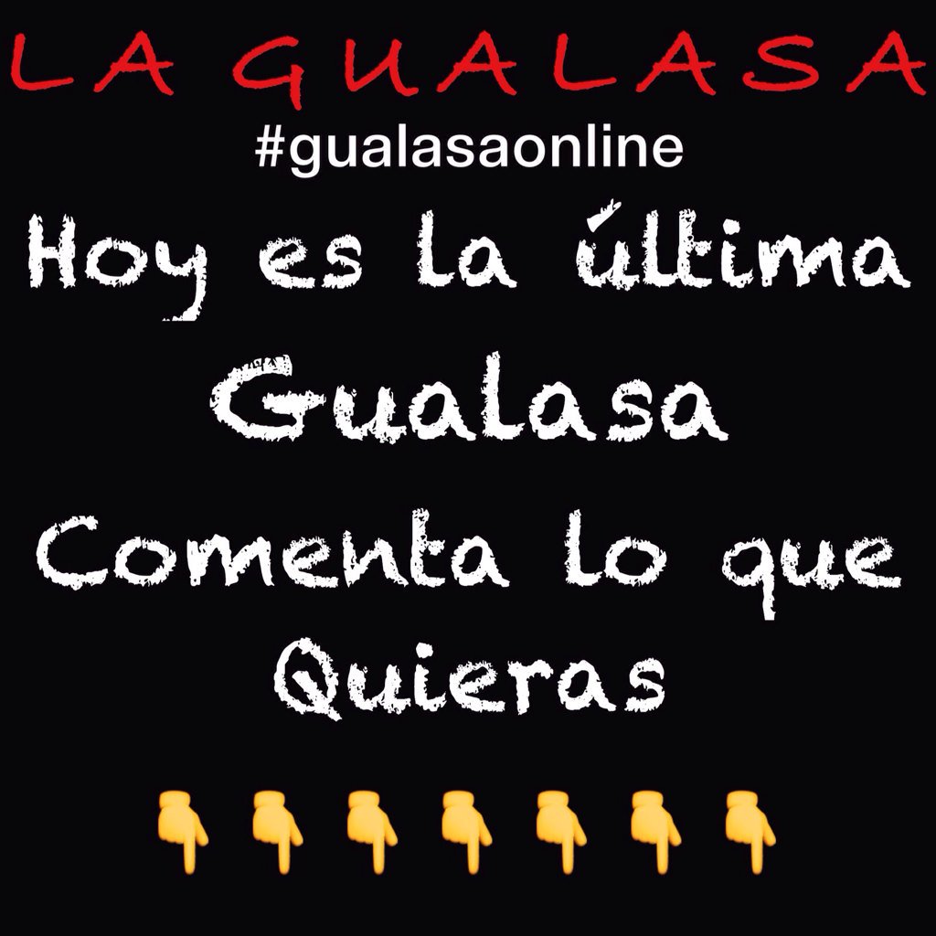 #GualasaOnline #LaMega1009 #DondeSea