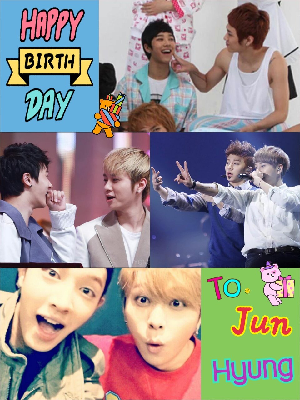 Happy Birthday to Yong Jun Hyung      