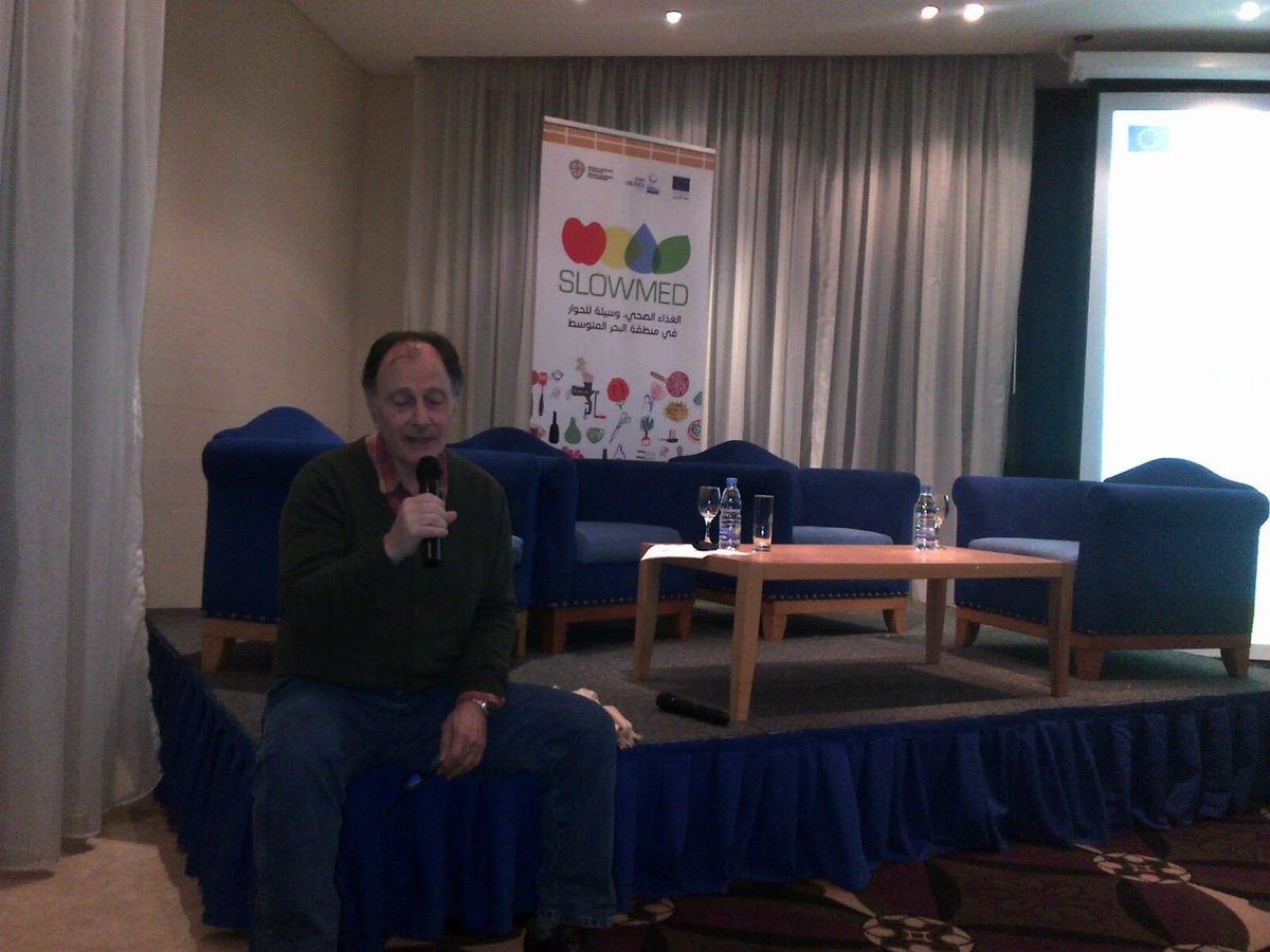 SlowMedProject's tweet image. Mr. Paul Mattar, LWG coordinator from Lebanon, talks about how to preserve the intangible heritage @ENPICBCMed