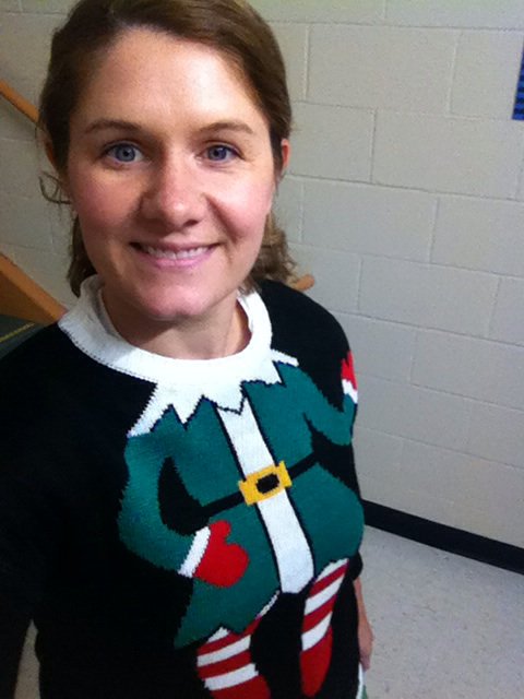YatesFarm's tweet photo. Lots of compliments on my #uglysweater @RMSHanover #RMSSpirit https://t.co/pcNxXMMuST