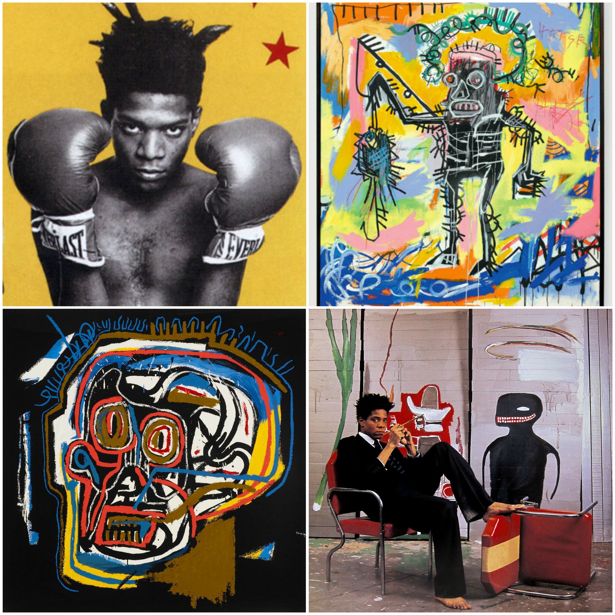Happy Birthday to Jean Michel Basquiat!   