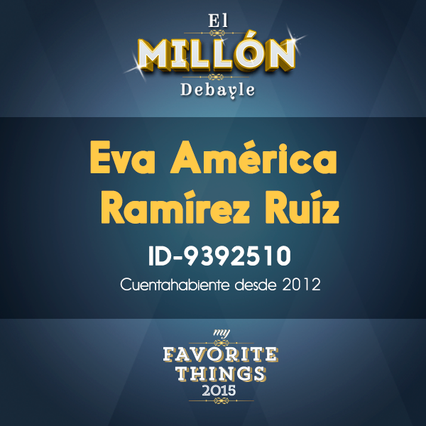 marthadebayle's tweet photo. . @evaamerica, la segunda finalista de #MyFavoriteThings2015 https://t.co/guUK18Ipu9