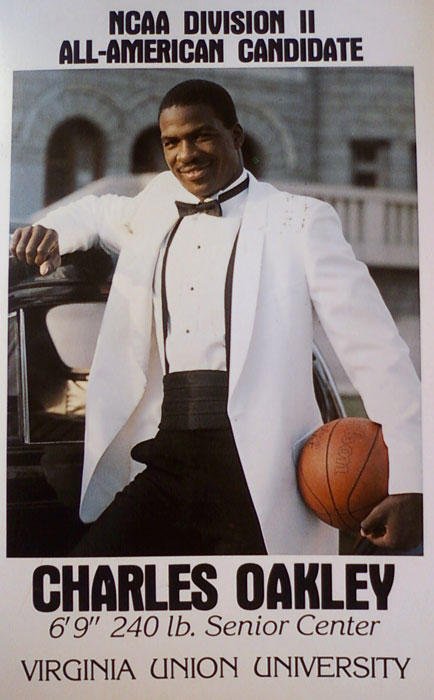 Happy Birthday, Charles Oakley. A Knicks legend and NCAA Division II All-American Candidate: 