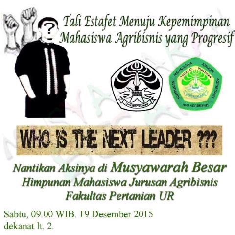 Mubes HMJ AGB, who is the next leader?