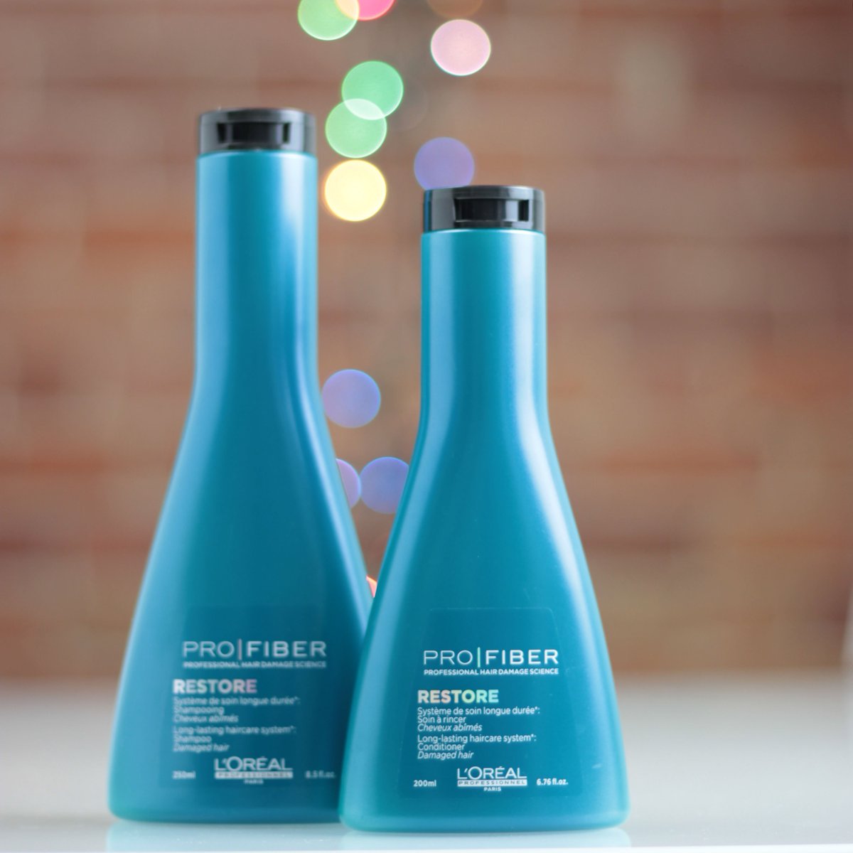 Give your hair the best gift of all this season, with a long-lasting PRO FIBER repair treatment. #LorealProCanada