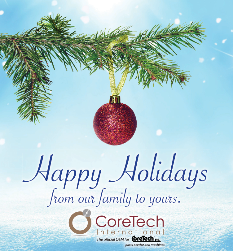CoreTechIntl's tweet image. We wish you a joyful holiday season! Our office will be closed the following dates. 
December 24 - 25 | January 1