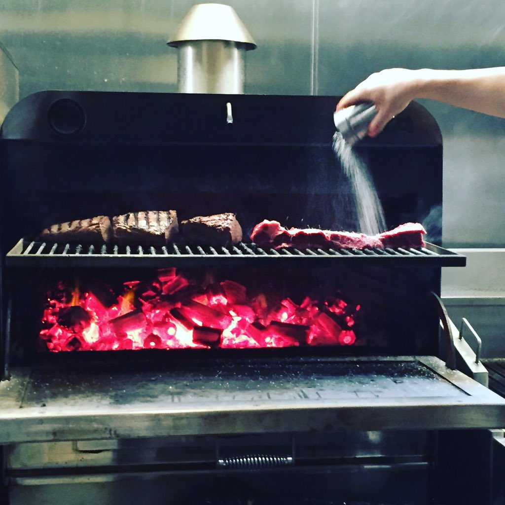 adamrolfe78's tweet photo. @CAUHenley making sure our grass fed steaks are cooked to perfection @CAUrestaurants #inka https://t.co/O1Vgm01EOV
