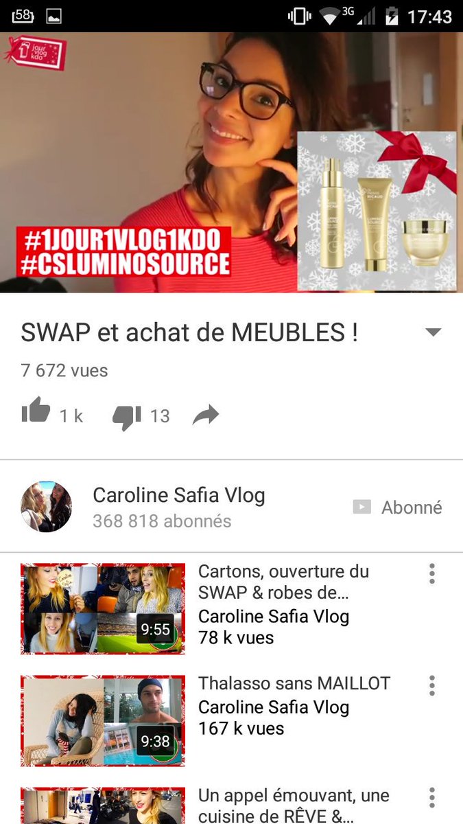 HeloiseAbgrall's tweet photo. #1jour1vlog1kdo 
#CSLUMINOSOURCE https://t.co/WqbeRMVq4r
