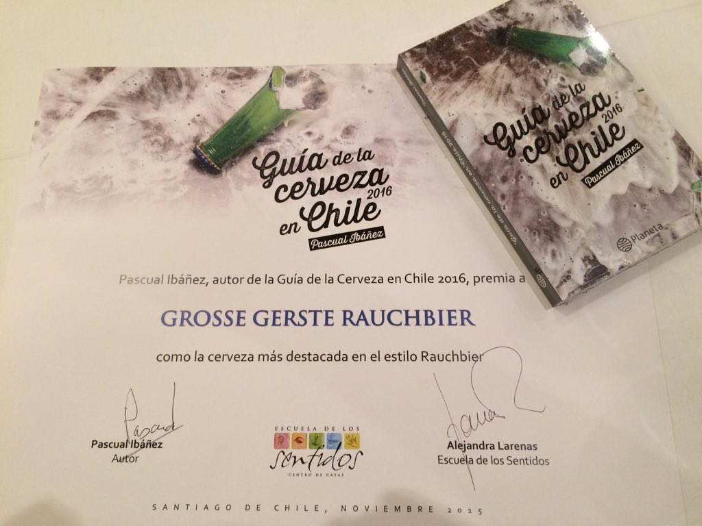 GrosseGerste's tweet photo. Felices con el reconocimiento. Gracias @pascualibanez https://t.co/qkrH8mBYOO