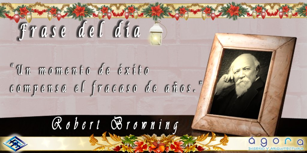 AgoraDisar's tweet photo. Compensemos los fracasos con éxitos más grandes. #ÁgoraDisar #FraseDelDía #RobertBrowning #FelizViernes #Vacaciones https://t.co/EGkhQs8wkX