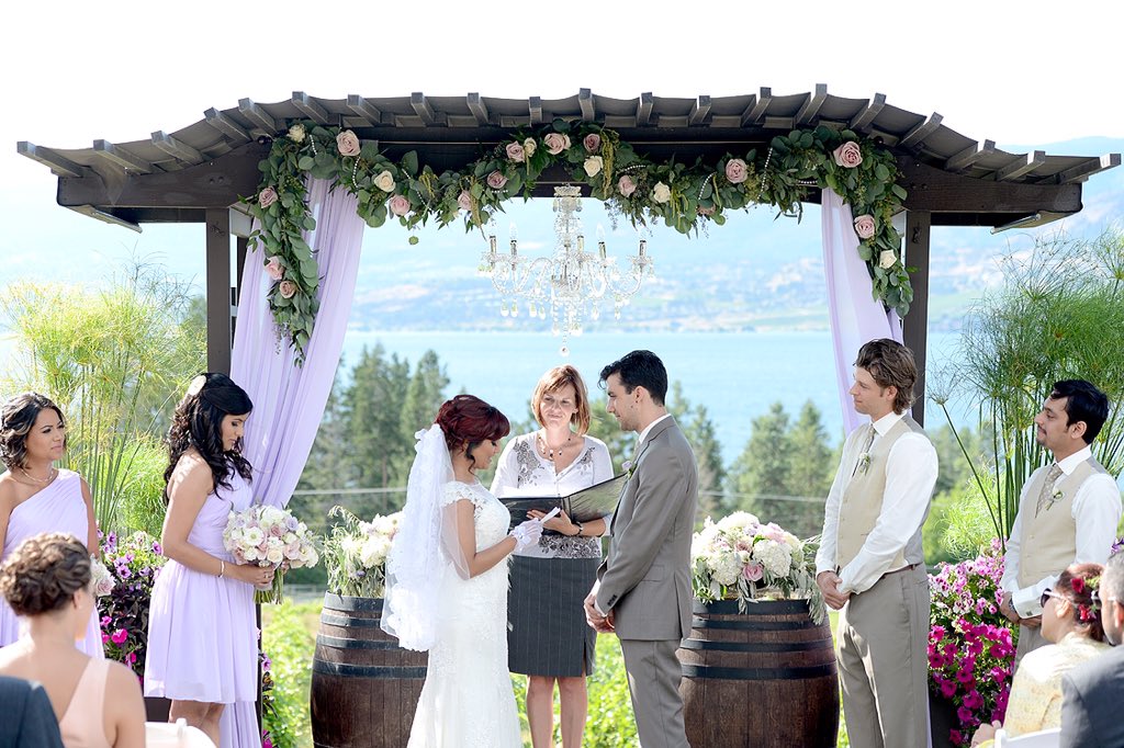 A romantic <a href="/summerhillwine/">Summerhill Pyramid Winery</a> wedding <a href="/vintageorigami/">yuriko</a> was privileged to decorate photographed by <a href="/CarolynCarson/">Carolyn Carson</a>