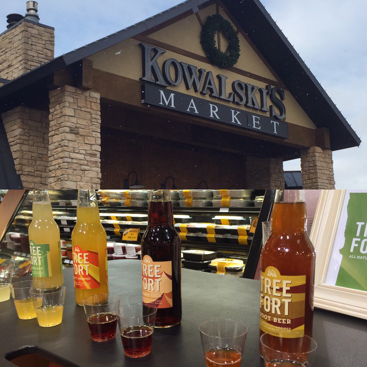 TreeFortSoda's tweet photo. So much festive cheer sampling here @kowalskismarket in White Bear Lake! https://t.co/LrDJGC5e4B