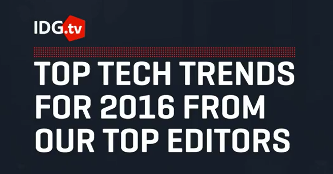 IDG: Top Enterprise #IT trends in 2016 ow.ly/W5oPo 
#CIO #IoT #Cybersecurity #HybridCloud #BigData