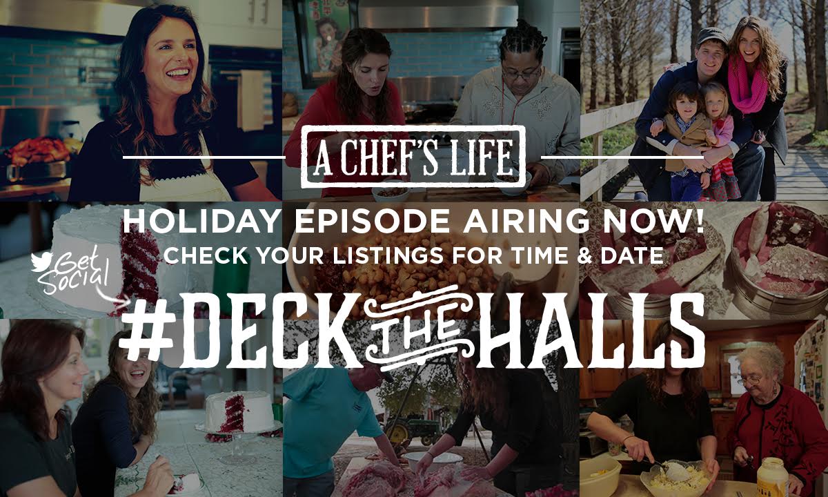 chefsouth's tweet photo. #DeckTheHalls this weekend! @wetatvfm @WEAOYP #WMVS @wttw @wtvi  @wfyi @ptv_official Check your local @PBS listing! https://t.co/8gZ8WqXafP