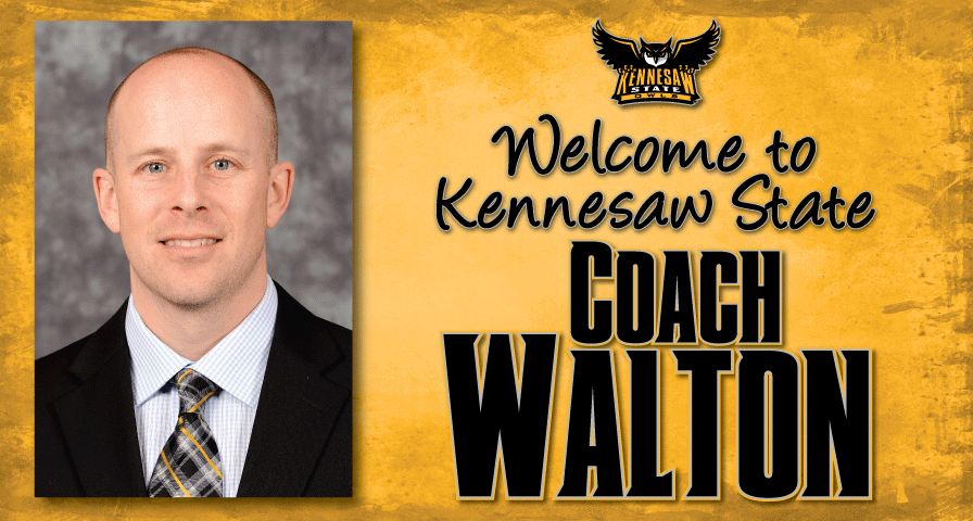 KSUOwlsWSOC's tweet photo. Welcome, Coach Walton! https://t.co/aMMQUeeH4S